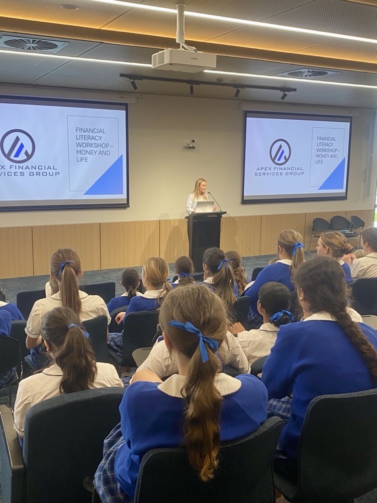 Apex Financial Advice financial literacy workshop for school students