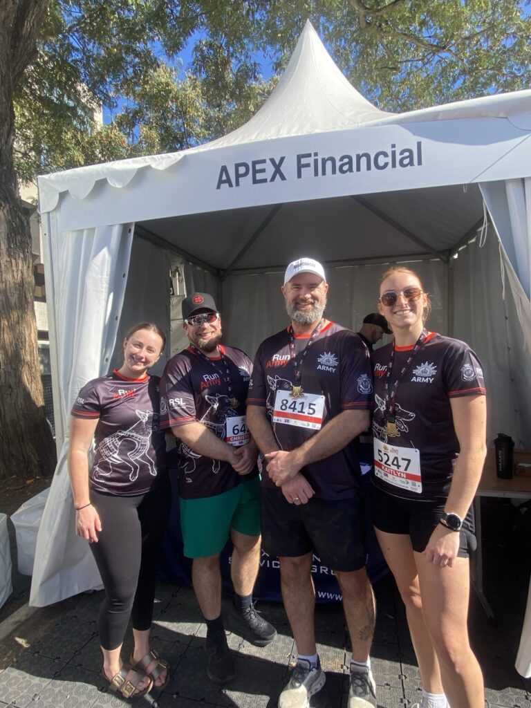 Our team and Chris from March Out
