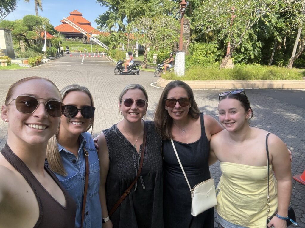 The ladies in Bali